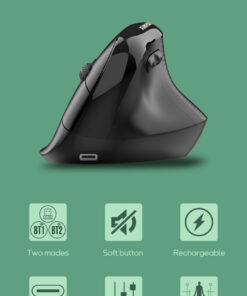 Elosung Vertical Wireless Mouse, Dual Mode - Image 5