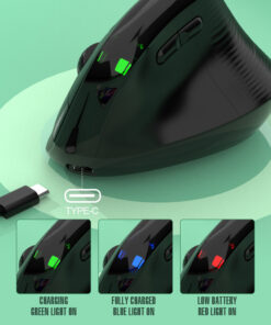 Elosung Vertical Wireless Mouse with Silent Clicks - Image 3