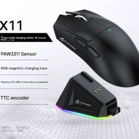 Elosung Wireless Gaming Mouse with RGB Dock – image 1