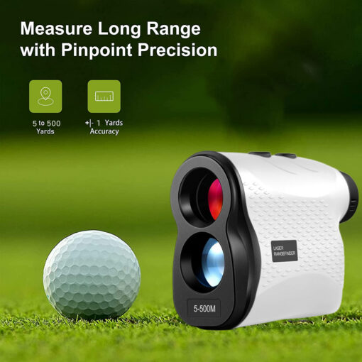 Elosung Golf Laser Rangefinder 500 Metre Range – image 1