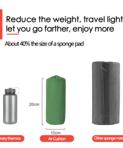 Elosung 2pc Ultralight Camping Mat with Pillow - Image 10