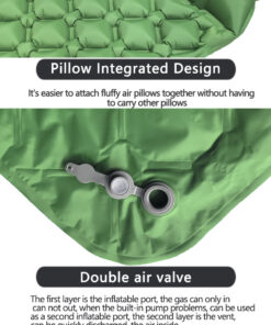 Elosung Inflatable Sleeping Mat with Pillow - Image 7