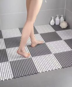 Elosung 18 Pack PVC Drainage Floor Tiles - Image 1