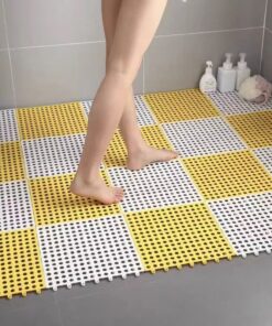 Elosung PVC Drainage Floor Tiles 18 Pack - Image 1