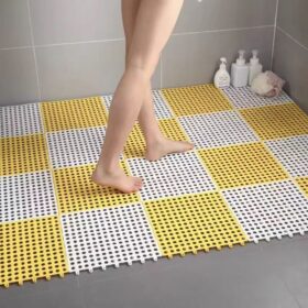 Elosung PVC Drainage Floor Tiles 18 Pack – image 1