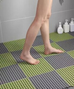 Elosung PVC Drainage Floor Tiles 18 Pack - Image 1