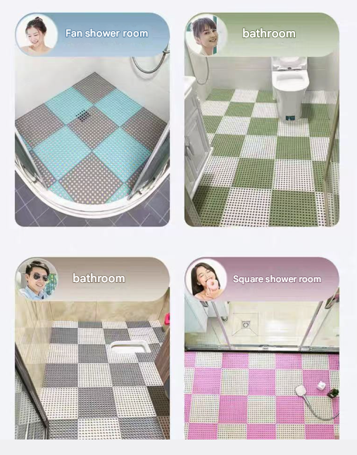 Elosung PVC Drainage Floor Tiles 18 Pack – image 8
