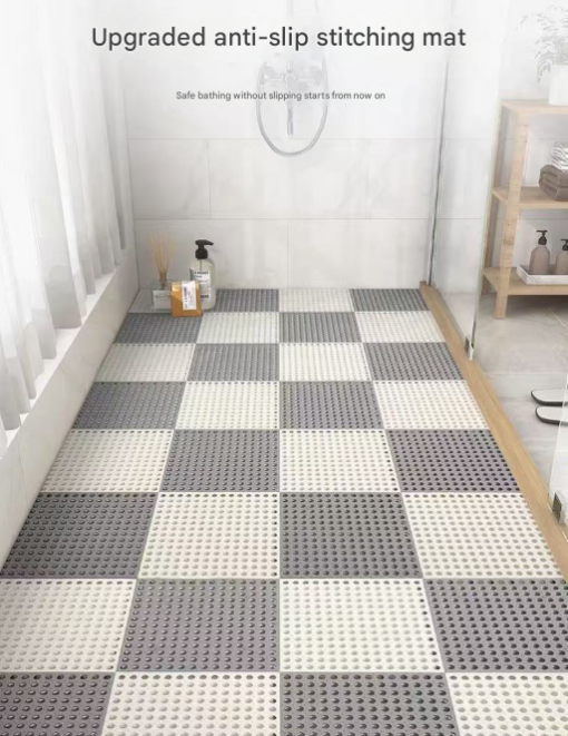 Elosung Interlocking PVC Drainage Floor Tiles – image 2