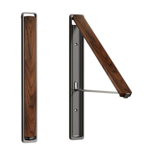 Elosung Foldable Wall Mounted Clothes Rack – image 3