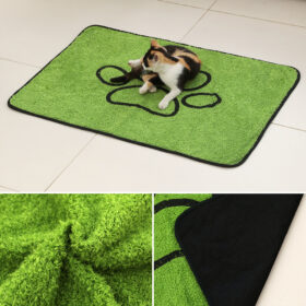 Elosung Artificial Grass Pet Mat 2 Pack, Fast-Drying – image 1