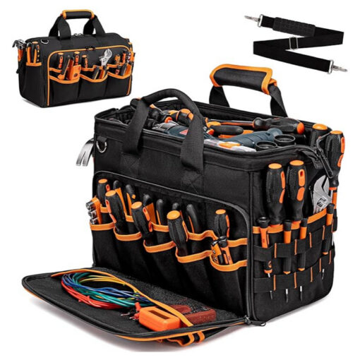 V888-ELOSUNG37057-202509220942-00.jpg Elosung 17 Inch Tool Bag with 46 Pockets – image 1