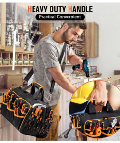 Elosung 17 Inch Tool Bag with 46 Pockets - Image 9