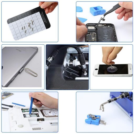 Elosung 140-in-1 Precision Screwdriver Kit in Blue – image 6