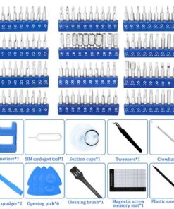 Elosung 140-in-1 Precision Screwdriver Kit in Blue - Image 7