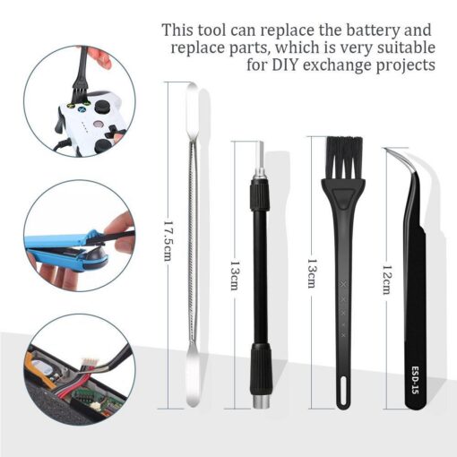 Elosung 140-in-1 Precision Screwdriver Kit in Blue – image 8