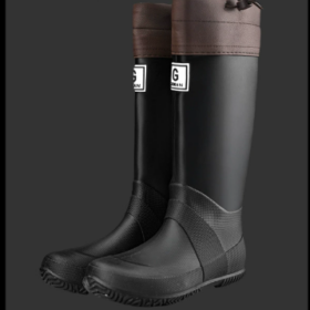 Elosung Foldable Knee-High Rain Boots – image 1
