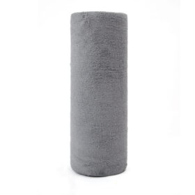 Elosung Grey Microfiber Cloth Rolls, 80 Sheets – image 1