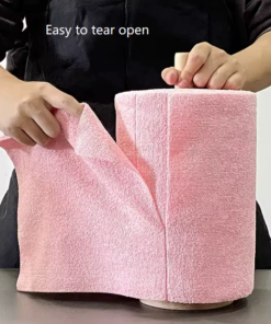 Elosung Reusable Microfibre Cloths 80 Sheets Green - Image 3