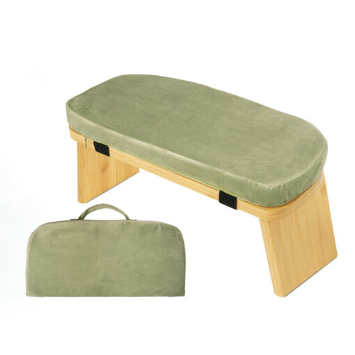 V888-ELOSUNG38817-202601051125-00.jpg Elosung Meditation Stool with Padded Cushion – image 1