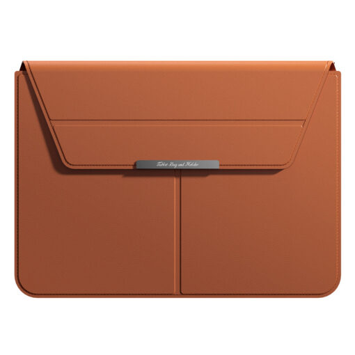 Elosung 3-in-1 PU Leather Laptop Sleeve Stand – image 2