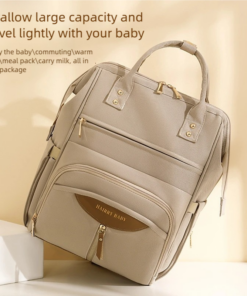 Elosung Diaper Bag Backpack with Organised Storage - Image 2