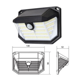 Elosung Solar Wall Lights 2-Pack, 230 LED – image 1