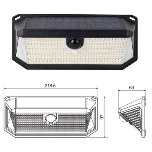 V888-ELOSUNG393681-202510281216-00.jpg Elosung 2 Pack Solar Wall Lights with 416 LEDs – image 1