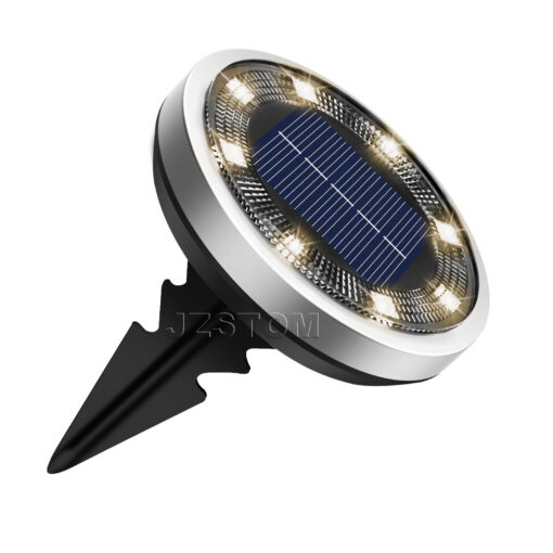 V888-ELOSUNG39398-202510281416-00.jpg Elosung 4-Pack Solar LED Ground Lights Yellow – image 1