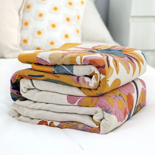 Elosung Cotton Gauze Blanket, Breathable – image 2
