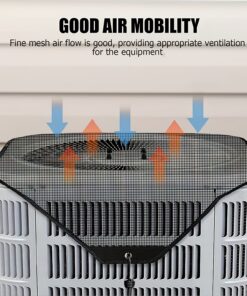 Elosung Outdoor AC Cover 2 Pack, Resin Mesh - Image 2