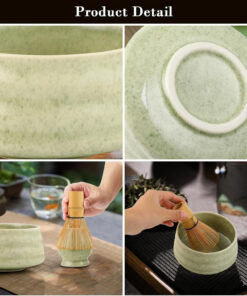 Elosung Matcha Tool Set with 100-Tine Whisk - Image 3