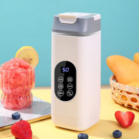 Elosung Portable Blender Bottle 420ml, 12-Blade – image 1