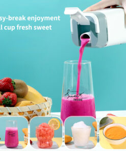 Elosung Portable Blender Bottle with 12 Blades - Image 5