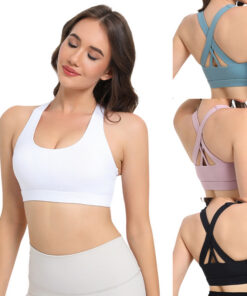 Elosung Women's Wire-Free Sports Bra 2-Pack - Image 3