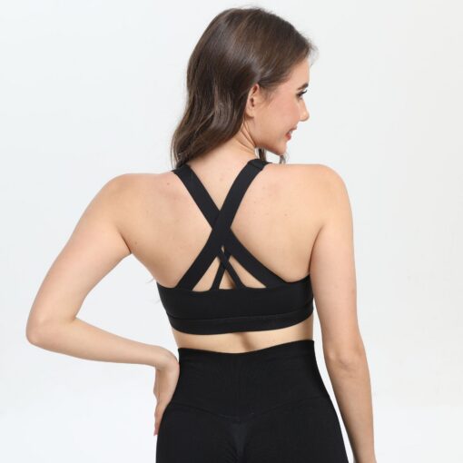 Elosung Black High Support Sports Bra 2-Pack – image 2