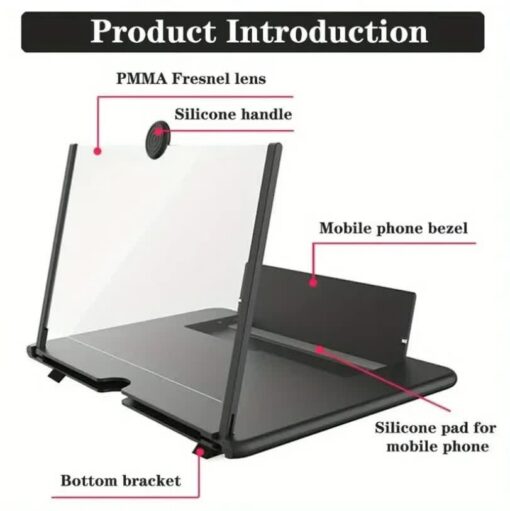 Elosung 20-Inch Retractable Phone Screen Magnifier – image 7