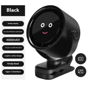 Elosung Portable Bladeless Fan with LED Display – image 1