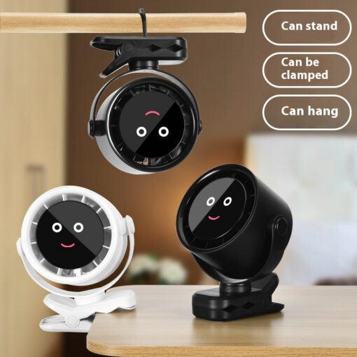 Elosung Portable Bladeless Fan with LED Display – image 3