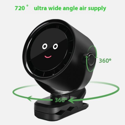 Elosung Portable Bladeless Fan with LED Display – image 5