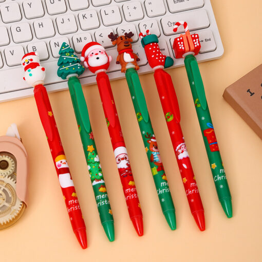 Elosung Christmas Retractable Gel Pens 0.5mm – image 2