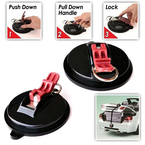 Elosung 10kg Suction Cup Anchors with S-Hooks – image 2