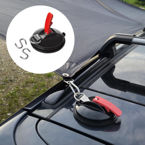 Elosung 10kg Suction Cup Anchors with S Hooks – image 3