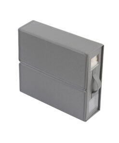 Grey Foldable Storage Box with Clear Window