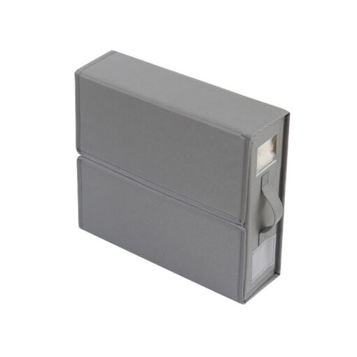 V888-ELOSUNG40646-202512081046-00.jpg Grey Foldable Storage Box with Clear Window – image 1