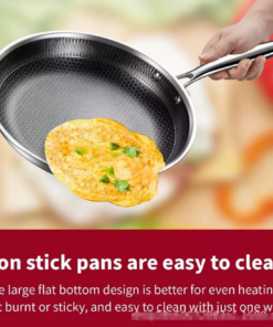 Elosung 26cm Honeycomb Non-Stick Frying Pan - Image 4