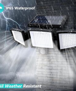 Elosung Solar 210 LED Motion Sensor Wall Light - Image 2