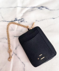 Elosung Mini Zip Card Holder Duo with UFO Print - Image 2