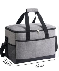 Elosung 35L Insulated Cooler Bag, Leakproof PEVA