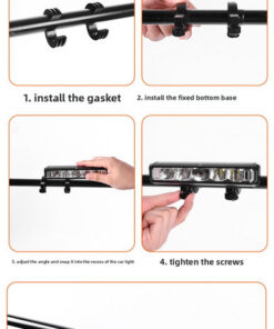 Elosung EOS620 Bike Light with Dual Mount - Image 9