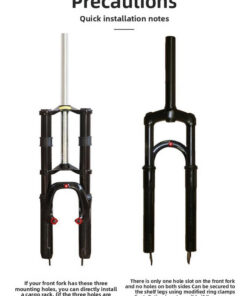 Elosung Front Bicycle Rack for Disc & V-Brakes - Image 2